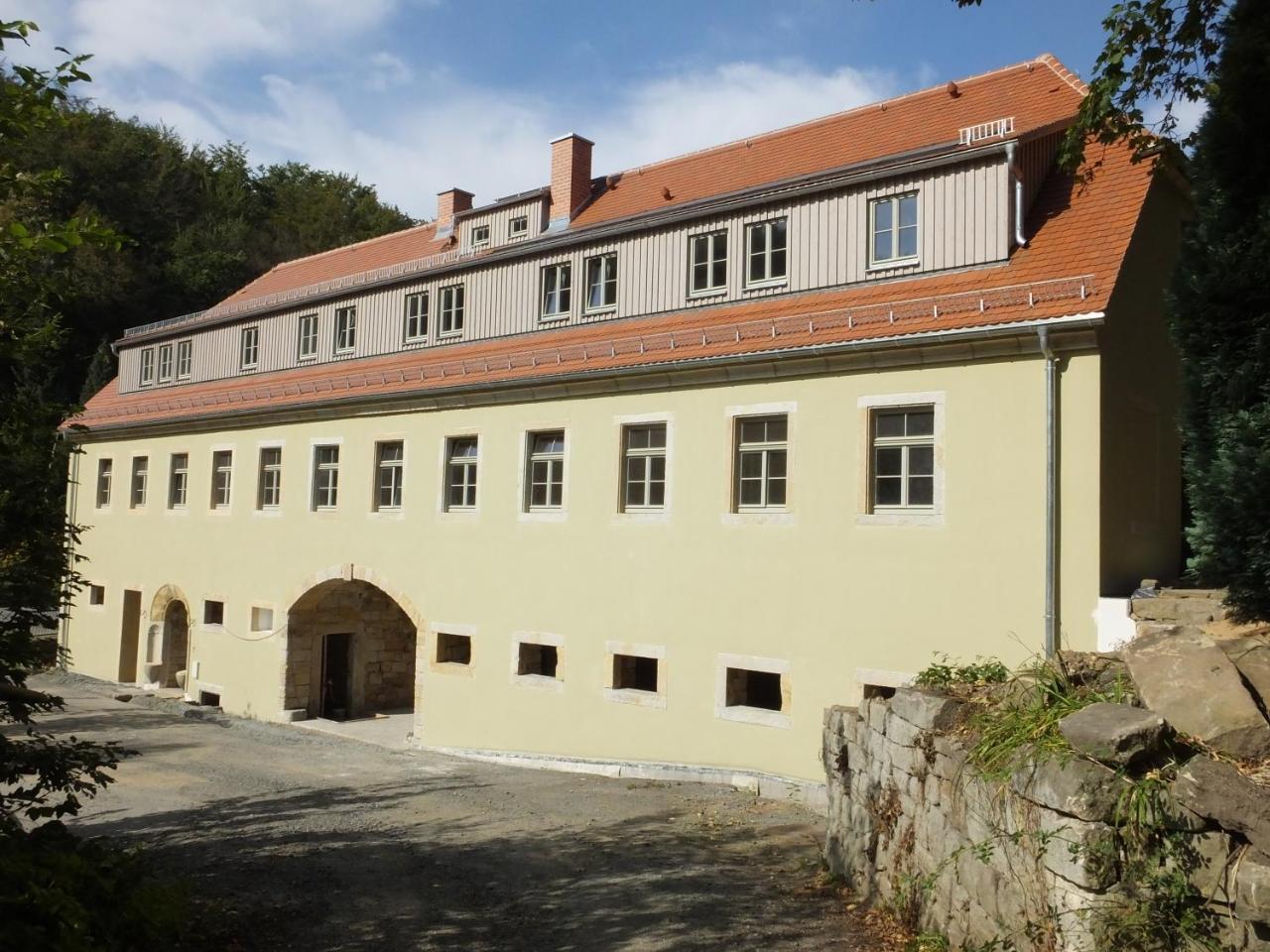 "Gesindestube" - Hammergut Neidberg Rosenthal-Bielatal Exterior foto